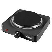 Mesko MS 6508 Elektrokocher 1000W Aluminium Schwarz Kompakt Kochplatte