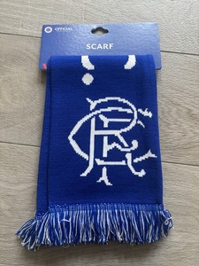 Écharpe De Supporter Glasgow Rangers – Vintage – Occasion