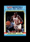 1988-89 Fleer Sticker Set-Break # 7 Michael Jordan EX-EXMINT *GMCARDS*