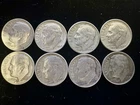 8- 90% Silver Rosy Dimes - 1964, 1964, 1964D, 1963, 1963D, 1962D, 1957, 1954D