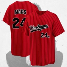 Personalized 24K Baseball Jersey Mars, Romantic Graphic Jersey Stitched