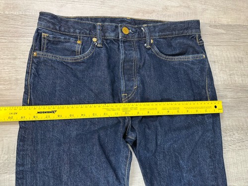 H&M Slim Straight Jeans &Denim Blue Denim Pants Mens Size 32 (Actual 33X31) - Picture 17 of 20