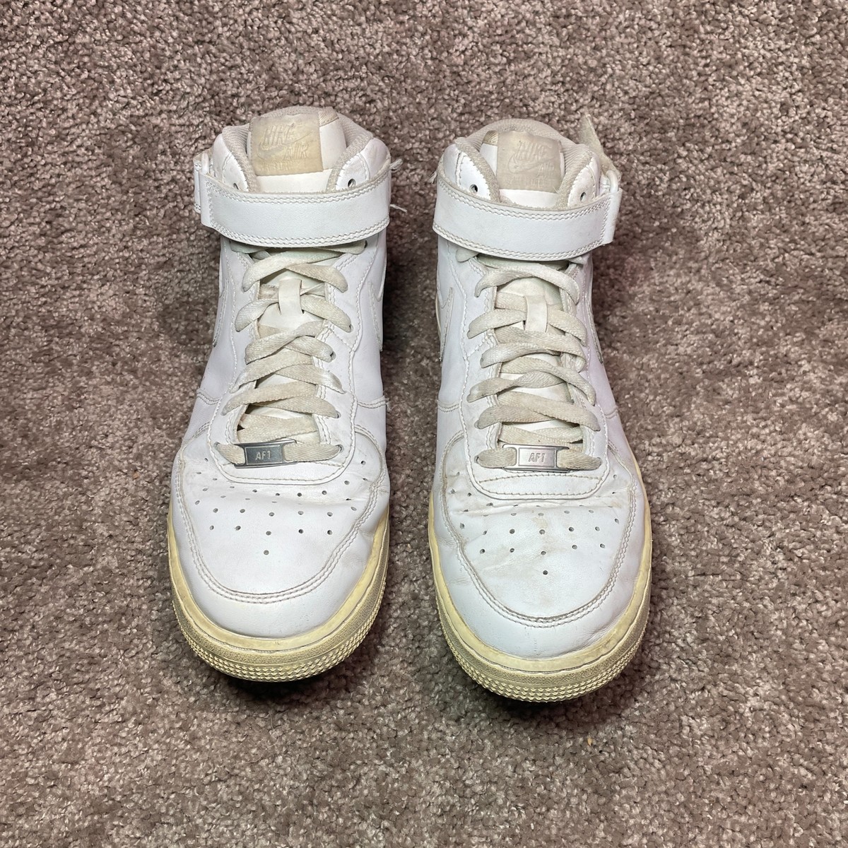 エア ジョーダン 11 “Varsity Red” Nike Air Force 1 Mid '07 315123-111 Men 10 Basketball Shoe White