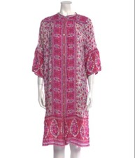 Spell & The Gypsy Collective Paisley Pink Floral Print Midi Length Dress