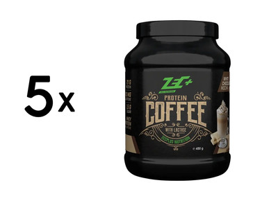 5 x Zec+ Protein Coffee (450g) White Chocolate Mocha (56,89 EUR/kg)