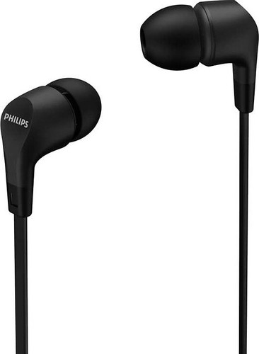 Philips Auricolari Cuffie in Ear Cuffiette Stereo Microfono Nero TAE1105BK  | eBay