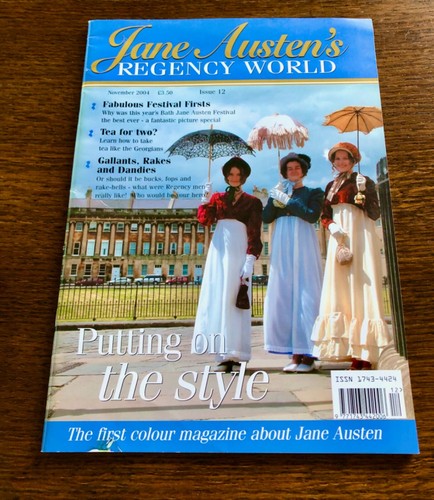 Jane Austen's Regency World Magazines-Six Issues--Published in UK - Picture 7 of 7
