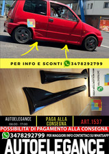 🔥1537 MINIGONNE LATERALI ADATTO PER FIAT CINQUECENTO (500)🔥
