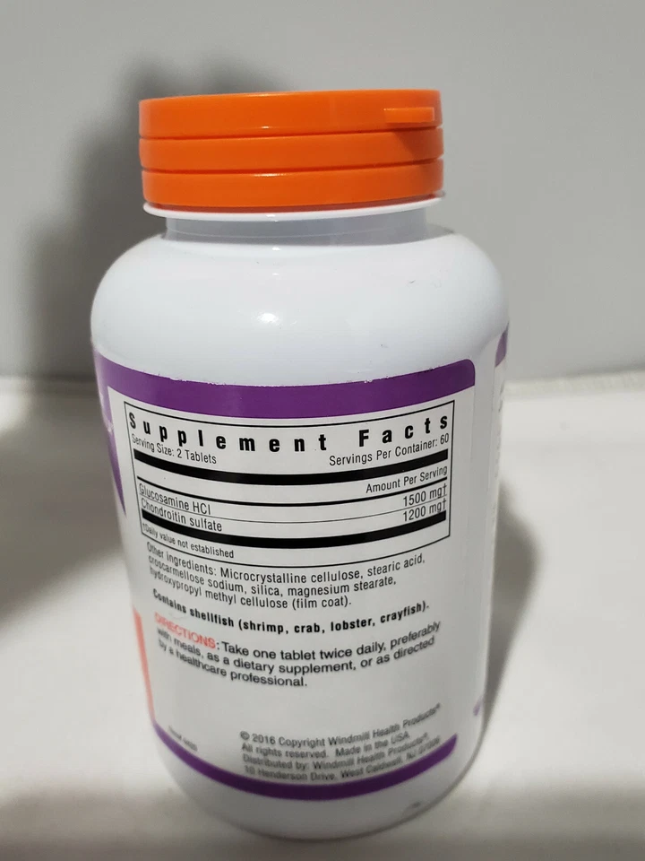 GLUCOFLEX Glucosamina y Sulfato de Condroitina Triple Fuerza (#120) Foto 2 de 3