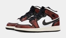 Air Jordan 1 Mid SE Kid's Wear-Away Chicago FB0568-006 Fashion Shoes