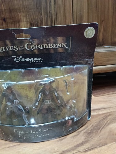 Figuras jack y barbossa disneyland resort exclusive piratas del caribe - Imagen 2 de 6