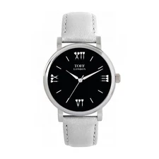 Toff London TLWS-30619 Ladies Black Darts Batons Watch