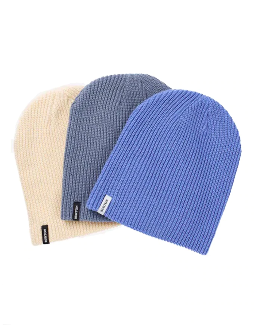 Burton DND 3 Pack Beanies Grey/Violet/Creme eBay