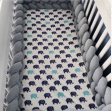 Beautiful Braided Nursery Pillow Kika