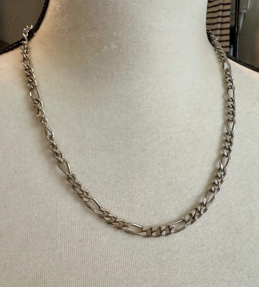 SILVER925 FLAT LINK NECKLACE /シルバーネックレス②