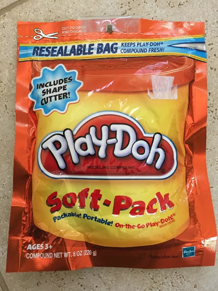 Play doh soft pack deals