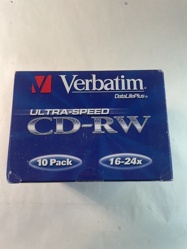 boite de 10 CD-R 700MB verbatim neuf Ultra Speed - Photo 2/3