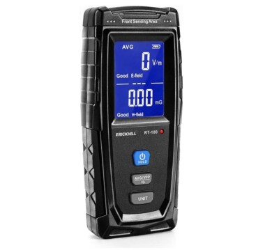 ERICKHILL EMF Meter, Rechargeable & Electromagnetic Field Radiation Detection