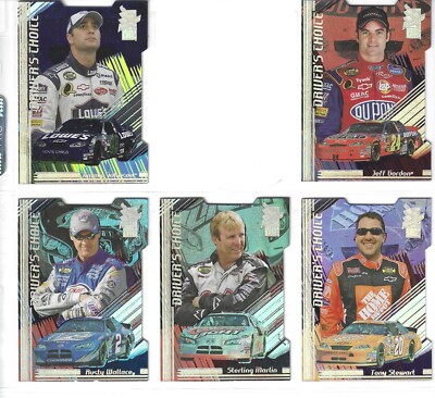 2005 VIP--DRIVER'S CHOICE DIE-CUT--#DC3 Jeff Gordon BV$15!!--ONE CARD ONLY!