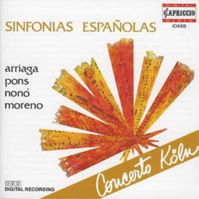 Concerto Köln Sinfonias Espanolas (Concerto Koln) (CD) Album