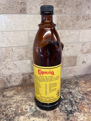 Kahlúa ヴィンテージボトル Vintage EMPTY Kahlua bottle 750 ml 53 Proof Brown Glass Purchased