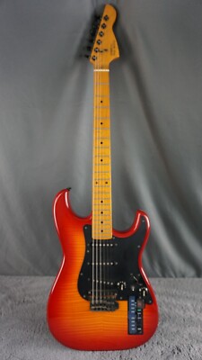 Casio PG-300 MIDI Guitar 1980s - Red Burst | eBay