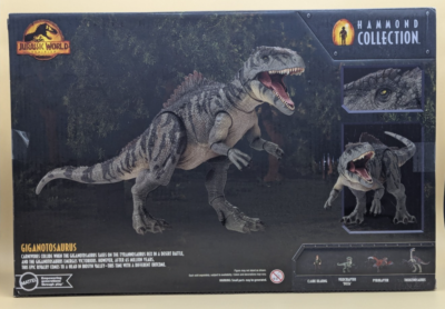 Mattel Jurassic World Hammond Collection Giganotosaurus HXF57 | eBay
