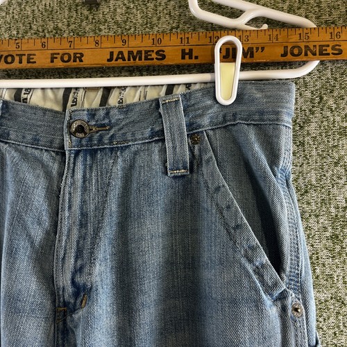 Levis Youth Jeans 16R 28X28 Blue Baggy Casual Y2K Skater Grunge - Picture 4 of 10