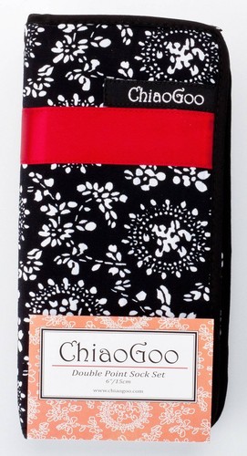 ChiaoGoo Stainless Steel Double Point 6 Inch (15 cm) Sock Set 6 Sizes US- (2 mm) - Picture 3 of 3