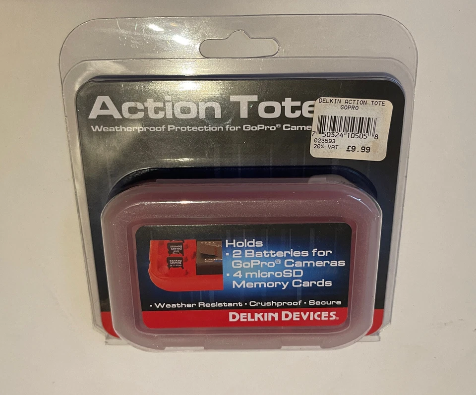 DELKIN  ACTION TOTE.  MEMORY CARD & BATTERY STORAGE - Image 4 of 4