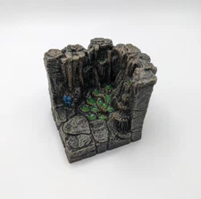 DWARVEN FORGE Caverns Universal STAGNANT CORNER WALL PAINTED CV-606 Dwarvenite
