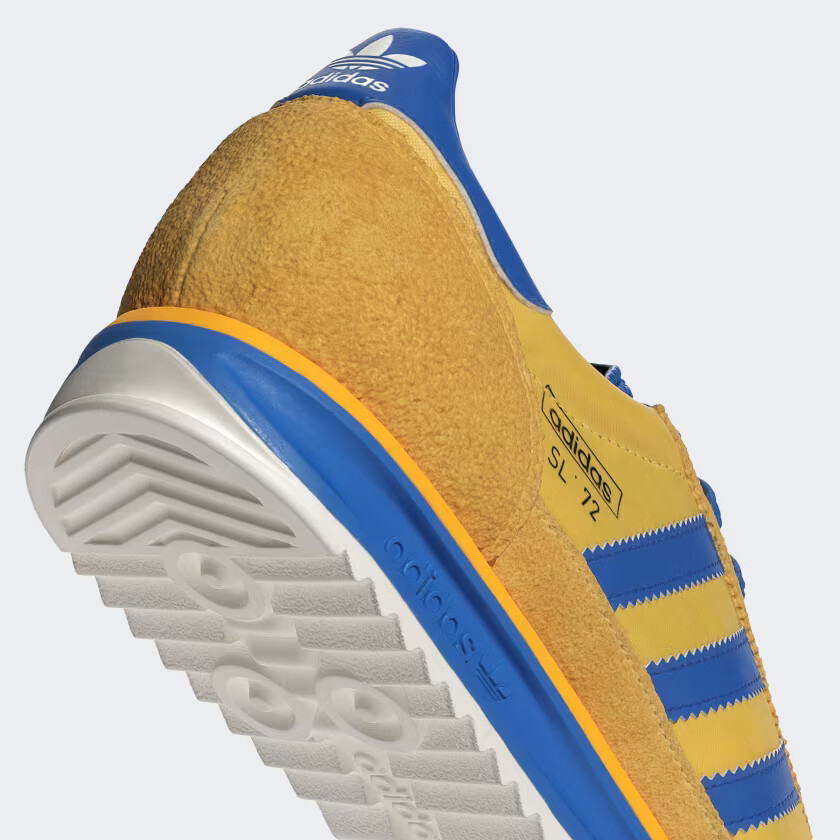 9 Mens adidas SL 72 RS IE6526 SHOES Utility Yellow / Bright