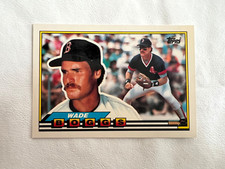 1989 TOPPS BIG  WADE BOGGS # 241 BASEBALL CARD (BOSTON RED SOX)