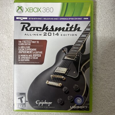 Rocksmith 2014 Edition Xbox 360 CIB And Tested