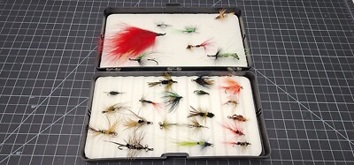 Barbless Assortment- Trout Fly Fishing Flies-26pcs | eBay Barbless Assortment- Trout Fly Fishing Flies-26pcs | eBay