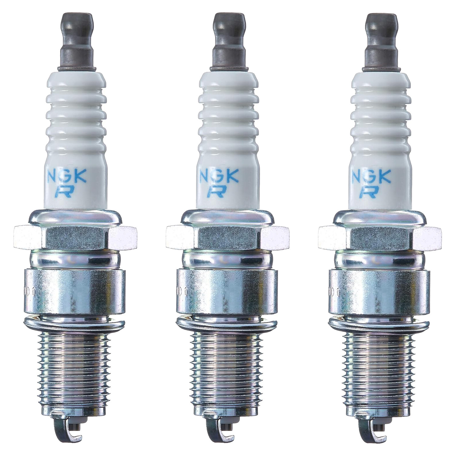 NGK Standard Spark Plug Set 3 Pieces 4006 For Chevrolet Sprint Firefly 1.0 L3