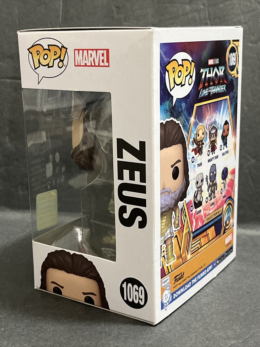 Funko POP! Thor Love & Thunder #1069 Zeus Marvel 889698650113| eBay