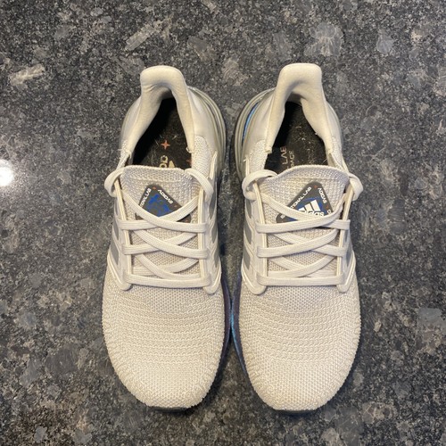 ADIDAS ULTRABOOST 20 ISS US National Lab X Blue Boost Shoes Size 6 Womens - Picture 4 of 11