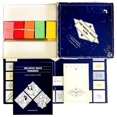 Social Skills Board Game Therapy Training Program 1991 Counseling Youth Kids