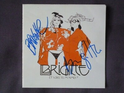 BRIGITTE / CD signiert / SYLVIE HOARAU / AURELIE SAADA / UND SIE, SIE LIEBEN MICH?