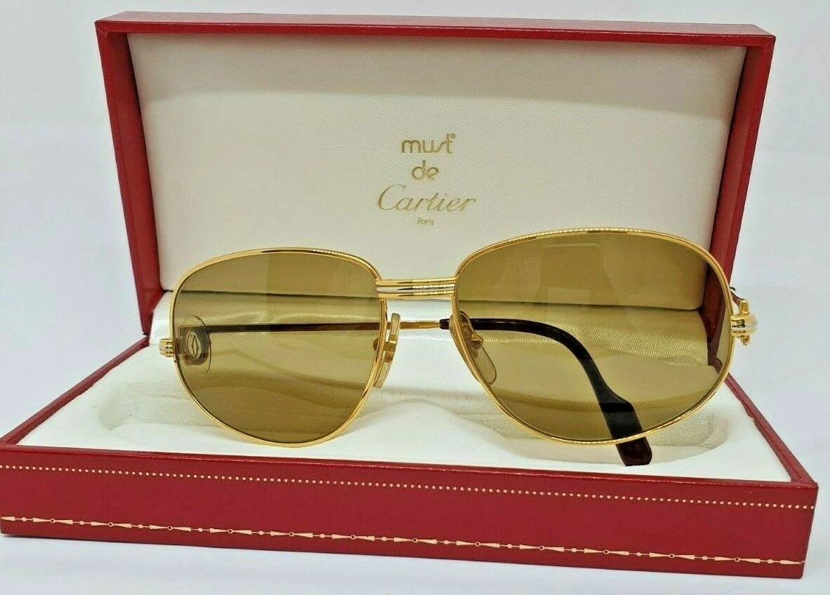 CARTIER Romance Vintage Sunglasses Collectible NOS