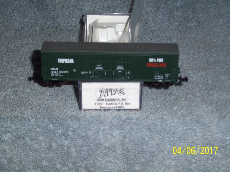 ATLAS  N SCALE #31052 EVANS D.P.D. BOX TROPICANA #13067 - Image 2 of 2