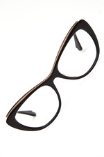 🤓 Vintage Brille BYBLOS BYV254 Gestell schwarz oversized Schmetterling Y2K👓Damen