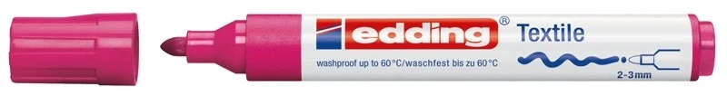 EDDING 4500 TEXTILMARKER KARMINROT TEXTIL-MARKER NEU