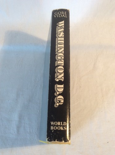 Collectable Vintage Washington DC A Novel by Gore Vidal H/B Book 1968 - Picture 3 of 11