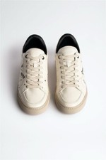 New ZADIG VOLTAIRE ZV1747 Board Crush Sneakers Size Eu 40