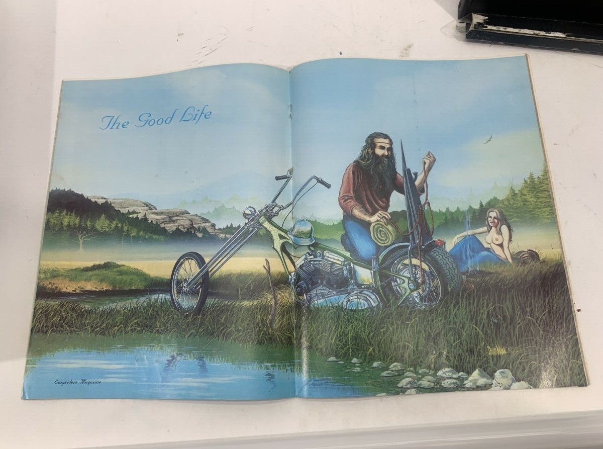 Easyriders VTG Biker Magazine June 1976 -David Mann