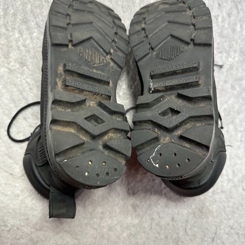 Palladium Men Pampa Sport Cuff Wpn Boots Black Sherpa Lined Mens 9.5 Womens 11 - Picture 20 of 20