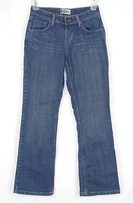 Ladies Levis Signature Indigo Mid Rise Boot cut Jeans Size 6 Med