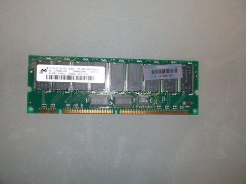 HP COMPAQ 127006-041 MICRON 512MB 133MHZ PC133 SDRAM DIMM - 第 1/1 張圖片